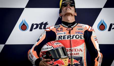 Márquez sigue haciendo historia en el Moto GP
