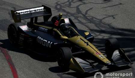 Marcus Ericsson se probó por primera vez en un óvalo