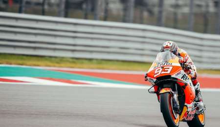 Márquez continúa con su preparación en Portimao