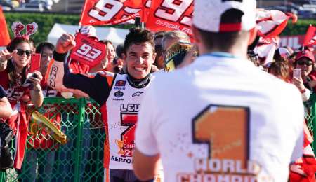 Las estadísticas de una temporada que coronó a Márquez