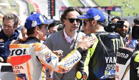 Márquez está a una pole de igualar a Rossi