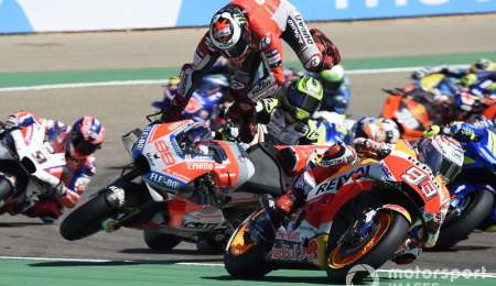 Márquez y Lorenzo hicieron las paces