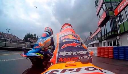 Polémica y tensión entre Rins y Márquez