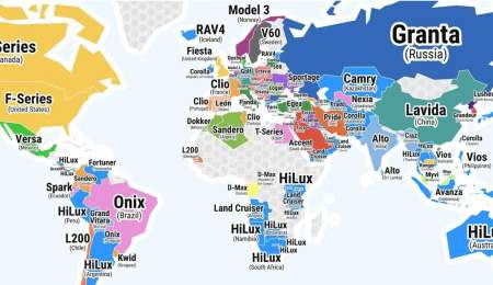 ¿Cuáles son las marcas y modelos más vendidos en cada país?