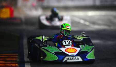 Felipe Massa quiere al karting eléctrico olímpico