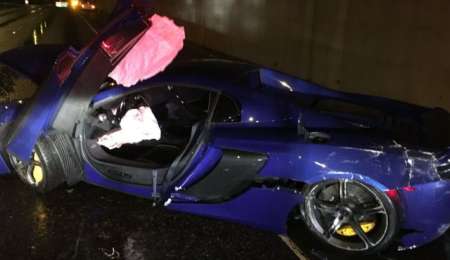 Chocó un McLaren 650S cuatro horas después de alquilarlo