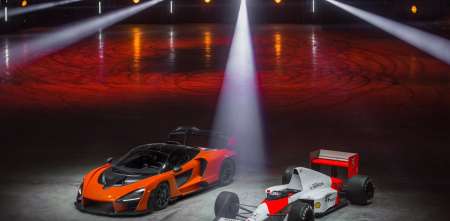 El McLaren Senna y el McLaren F1 MP4/5 juntos en un mismo video