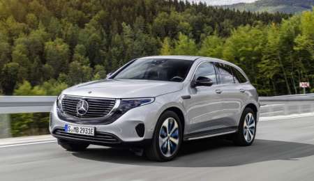 Mercedes-Benz muestra en Cariló el EQC eléctrico