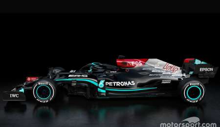Fórmula 1: Mercedes presentó el W12, su nuevo auto para 2021