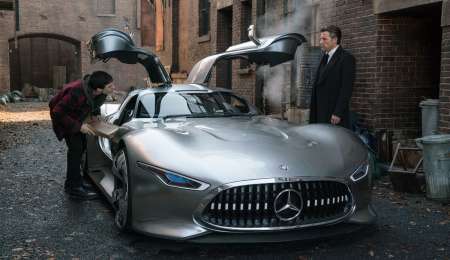 Batman anda en Mercedes