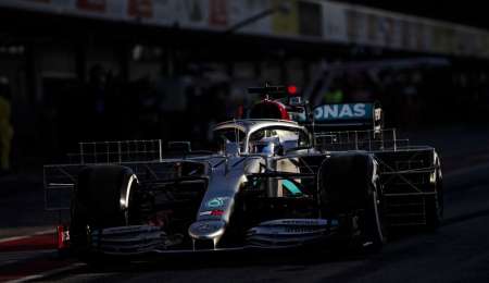 Valtteri Bottas tuvo un comienzo veloz en Barcelona