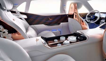 Lo más lujoso de Mercedes-Benz, para tomar el té, en Pekín