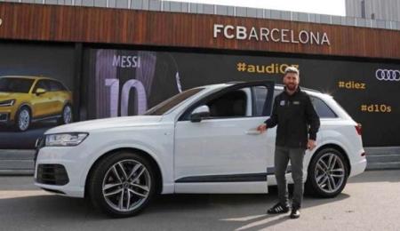 El automovilismo, también felicita a Messi