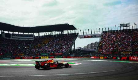 Así se larga el Gran Premio de México