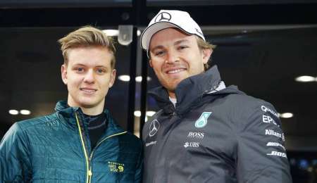 Rosberg le quita presión a Mick Schumacher