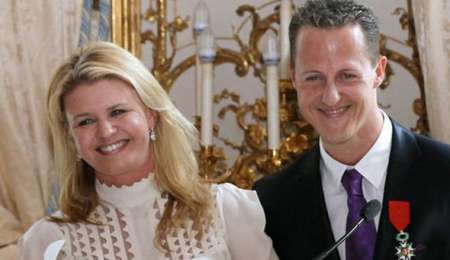 Corinna Schumacher habló de Michael