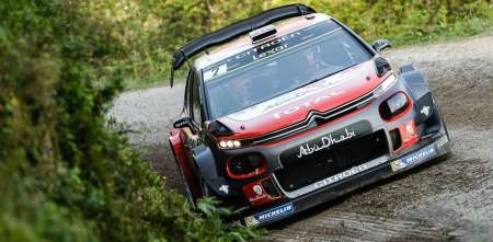 Meeke lidera en Córcega