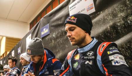 Hyundai bajó a Andreas MIkkelsen para el rally de Francia