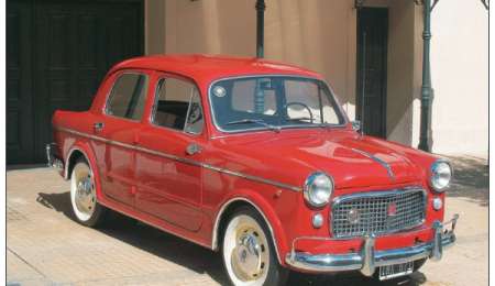 "Millecento" el primer Fiat fabricado en Argentina