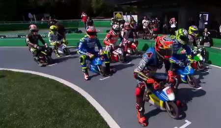Se largó el mini Moto GP