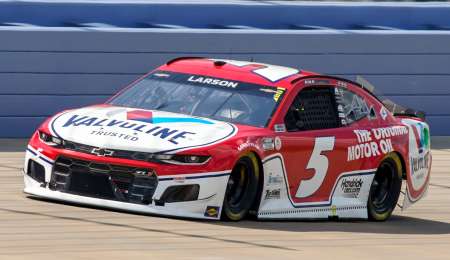 Nascar: Kyle Larson ganó la Pole Position para la carrera 1 en Pocono