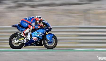 Moto2: Pasini es el más rápido en las prácticas del viernes