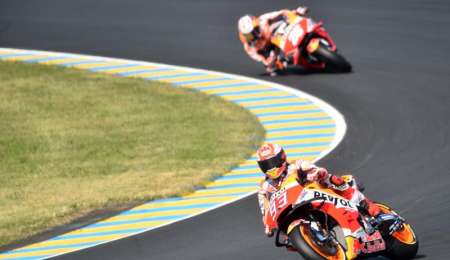 MotoGP: Márquez gana su tercera carrera consecutiva en Francia