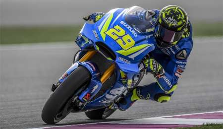 Iannone por delante de Márquez y Viñales en las prácticas de Austin