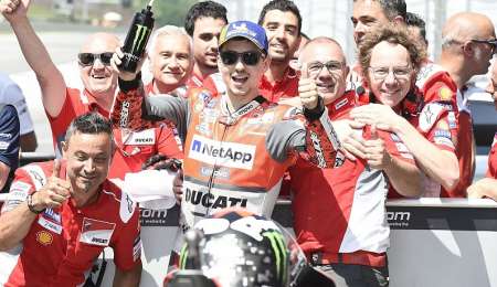 MotoGP: doblete de Ducati en Mugello con Lorenzo al frente