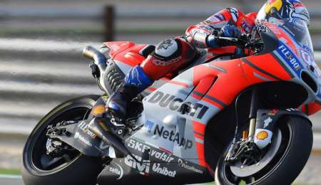 Andrea Dovizioso es el más rápido en las prácticas de MotoGP