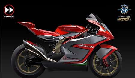 MV Agusta presenta el diseño de su máquina de Moto2 2019 