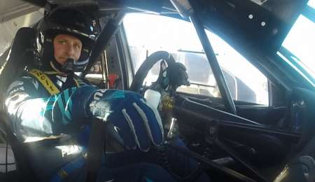 El manejo de Nalbandian arriba de un auto de CARX