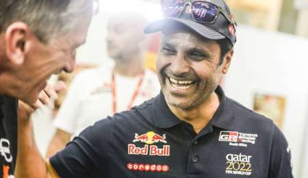 Al-Attiyah arrancó firme en los autos