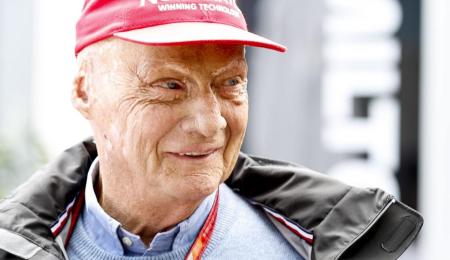 Niki Lauda fue dado de alta tras su infección respiratoria