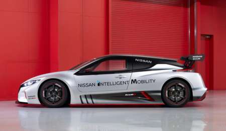 Nissan presentó el nuevo Leaf Nismo RC eléctrico de competición