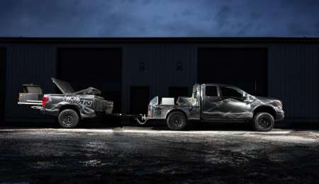 Nissan presentó la parrilla sobre ruedas