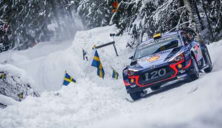 La nieve de Suecia espera al WRC