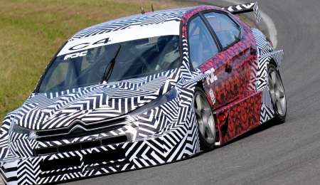 El Citroën salió a pista