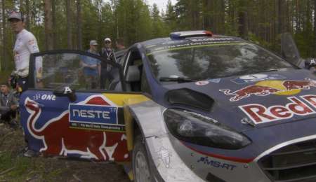 Sebastián Ogier reconoció su "tonto" error