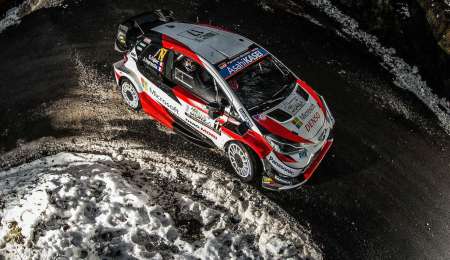 Ogier sigue como líder en Montecarlo