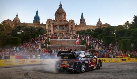 Ogier está ganando en el Rally de España