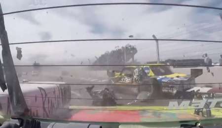 El accidente de La Pedrera desde el auto de Okulovich