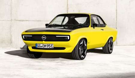 Opel Manta otro clásico que termina electrificado