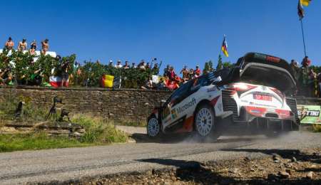 Ott Tanak ganó la primera etapa del Rally de Alemania