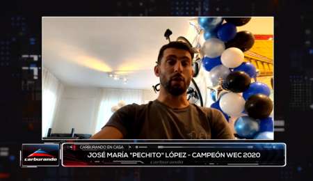 Pechito López 8° en el segundo test de Fórmula E