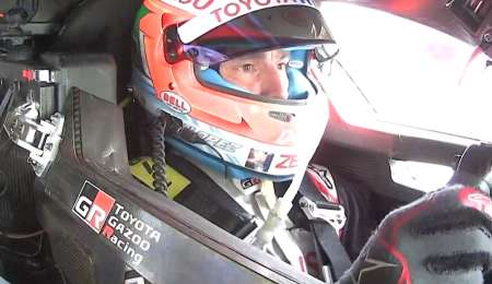 Pechito López ya se subió al Toyota N°7