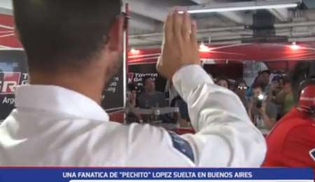 Hasta las lágrimas: Una fanática muy especial de Pechito López