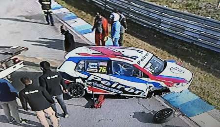 Fuerte accidente en el Superturismo Uruguayo