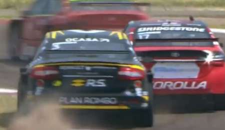 Polémica en el sobrepaso de Pernía a Rossi