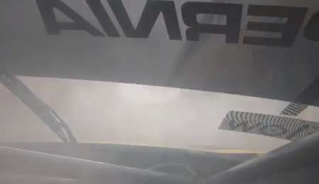 A bordo: el fuego en el Renault de Pernía